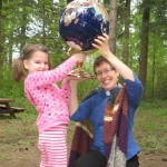 Young girl and Rev. Robyn Hartwig