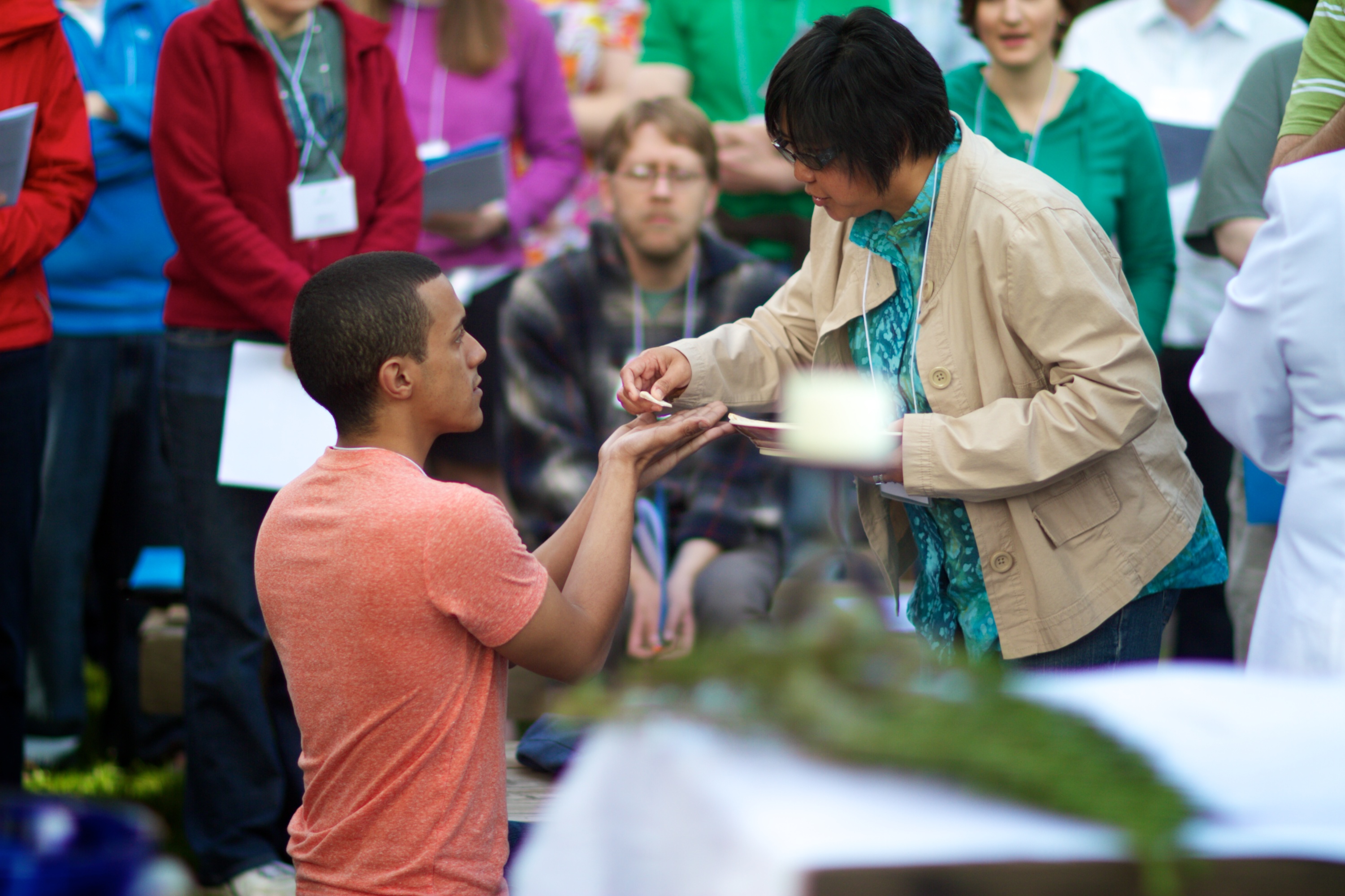 Eucharist at Proclaim Retreat
