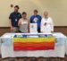 Fun at the Sierra Pacific Synod ELM table!  Larell Fineren (second from left) with Proclaim members John Brett, Rev. Megan Rohrer, and Rev. Dr. Dawn Roginski